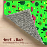Charming Colorful Wildlife Illustration(Green)