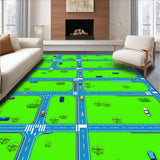 Playful Traffic Green Road Map(Green)