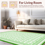 Lively Green Petal Art(Green)