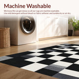 Classic Timeless Checkered Motif(Black)