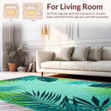 Earthy Teal Botanical Fusion(Blue)