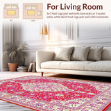 Contemporary Geometric Motif Fusion(Red)