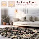 Elegant Vintage Tiled Design(Black)