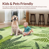 Elegant Shaggy Round Aesthetic(Green)