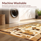 Charming Jungle Themed Decor(Beige)