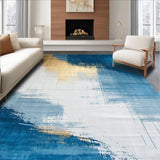 Elegant Retro Geometric Fusion(Blue)