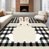 Contemporary Black and Beige Contrast(Beige)