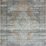 Chic Distressed Floral Aesthetic(Gray)