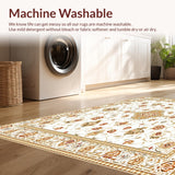 Beige Geometric Contemporary Bohemian Design(White)