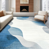 Elegant Monochromatic Swirl(Blue)