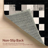 Contemporary Graphic Black and Beige(Gray)