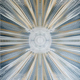 Contemporary Rustic Medallion Style(Gray)