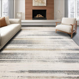 Ultra Soft Area Rug, Non Slip, Stain Resistant, Washable Area Rugs for Living Room, Bedroom, Indoor Entrance Non Slip Small Door Mat(Gray)