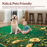 Vibrant Nature Inspired Abstract(Green)