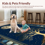 Enchanting Stellar Leaf Arrangement(Blue)