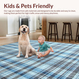 Chic Coastal Plaid Aesthetic(Blue)