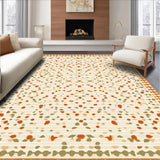 Subtle Earthy Kids with Geometric Spotted and Forest Shapes(Beige)