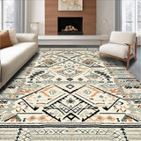 Ultra Soft Area Rug, Non Slip, Stain Resistant, Washable Area Rugs for Living Room, Bedroom, Chic Contemporary Tasseled Accent(Gray)