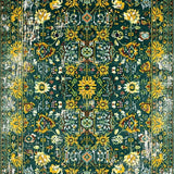 Minimalist Subdued Trellis Texture(Green)