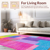 Charming Colorful Stripe Aesthetic(Red)