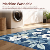 Coastal Hibiscus Floral Accent(Blue)