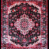 Contemporary Floral Lattice Aesthetic(Red)