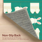 Charming Coastal Inspired Entryway Decor(Green)