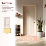 Timeless Cream and Peach Symmetry(Beige)