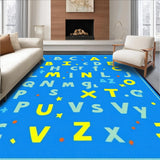 Colorful Playful ABC Motif(Blue)