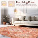 Eclectic Terracotta Geometric Motif(Pink)