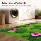 Charming Colorful Leaf Design(Green)