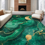 Emerald Glitter Marble Aesthetic(Green)