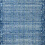 Ultra Soft Area Rug, Non Slip, Stain Resistant, Washable Area Rugs for Living Room, Bedroom, Scalloped Bow Bath Mat(Blue)
