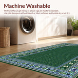 Contemporary Quilted Symmetrical(Green)