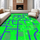 Whimsical Multicolor Transportation Theme(Green)