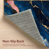 Dynamic Navy Pink Gradient Design(Blue)