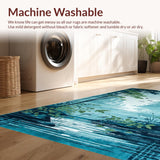 Enchanting Nature Scene in Bright Hues(Blue)