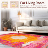 Colorful Retro Geometric Charm(Pink)