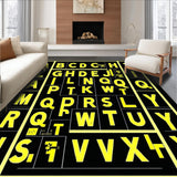 Playful Monochrome Alphabet Aesthetic(Yellow)
