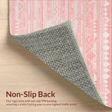 Delicate Blush Abstract Touch(Red)