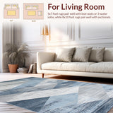 Cozy Neutral Trellis Elements(Blue)