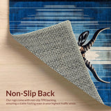 Dynamic Intricate Antelope Artwork(Blue)