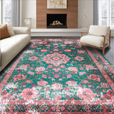 Lush Earthy Toned Geometric Design(Green)
