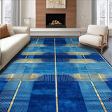Contemporary Dynamic Patterned Elegance(Blue)
