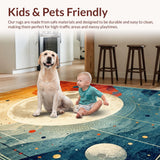 Ultra Soft Area Rug, Non Slip, Stain Resistant, Washable Area Rugs for Living Room, Bedroom, Neutral Witchy Bathroom Non Slip Rug(Gray)