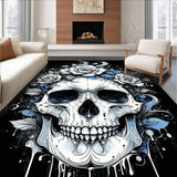 Edgy Monochrome Skull Aesthetic(Gray)