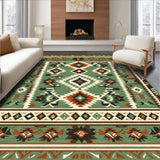Vibrant Cultural Tiled Aesthetic(Green)