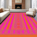 Vibrant Abstract Art Design(Pink)