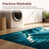 Chic Minimalist Forest Imagery(Blue)