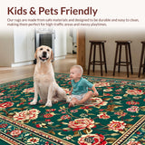 Botanical Medley in Moss Tones(Green)